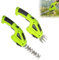 Electric Hedge Trimmer,2 IN 1 Cordless Hedge Trimmer and 7.2V Grass Shear Handheld Cordless Hedge Cutter Grass Shear for Lawn Edging,Leaf Pruning Household Garden[UK Warehouse]