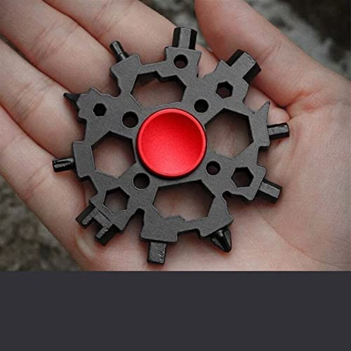 Multitool, Schneeflocken-Multitool, Schneeflocken-Multitool, Schraubendreherschlüssel, Schneeflocken-Multitool 23-in-1 Schneeflockenschlüssel Multifunktions-Schraubendreher Taschenschlüsselbundschlüss