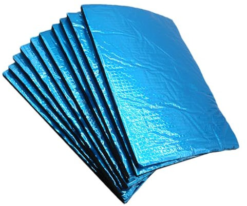 10 Stück Dämmmatte Auto Schallschutzmatte Isolierung Matte Schaumstoff Selbstklebende Mattenrolle Feuerfest Feuchtigkeitsfest Wasserdicht 25 x 18 x 0,5 cm