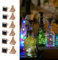 CHSUFBTY Solar Wine Bottle Lights 12 Pack 20LED Outdoor Waterproof Multicolor Fairy Light String, Suitable for Most Wine Bottle Mouths, for Garden, Terrace, Party Decoration(Coloured,12pcs)