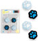 Joystick Caps Kappen für Nintendo Switch/OLED/Lite,Stick Caps Kappen Aufsätze Silikon Analog Controller Joy Con Stick Kappen für Switch & Switch Lite & Switch OLED (Blaue Katzenpfote)