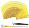 150 Blatt Imitation Blattgold 14x14cm goldfolie zum basteln Blattgoldblätter Blattgolds zum Basteln Imitation für Kunstprojekt Goldfolie Torten für Vergoldung,Malerei,DIY Crafting Prägefolie