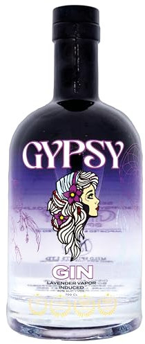 Gypsy Spirits – Premium Botanical Gin with Ginger, Lavender & Cucumber – Gluten Free, Dairy Free – Non GMO – Award-Winning London Spirits Bronze 2025 – Small Batch Distilled – 70cl 40% ABV