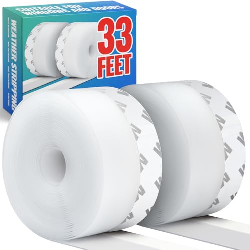 OSAMEDA 33 Feet Weather Stripping Door Seal - Door Draft Stopper, Suitable for Doors and Windows