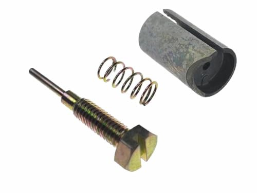 Vergaser Set Gasschieber + Stellschraube passend für BVF 16N1 – Simson S50, S51, S53, S70, SR50, Schwalbe KR51/2 – für bessere Gasannahme & Standgaseinstellung
