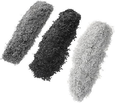 Tofficu Scaglie Decorative Colorate Per Pavimenti in Epossidica Fiocchi Miscelati Per Rivestimenti Cementizi Per Vernice Piastrelle e Kit Pavimenti