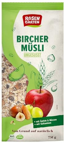 Rosengarten Bircher Müsli, ungesüßt, 750g