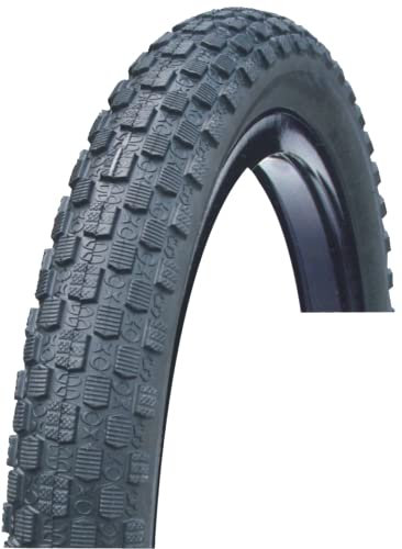 Fischer 60026, Cubierta para Bicicletas BMX (20 x 2,125), Color Negro
