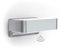 Steinel Außenleuchte L 810 S silber, 9,8 W, 679 lm, LED Wandleuchte, 160° iHF-Bewegungsmelder, 5 m Reichweite