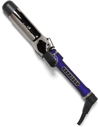 ion Titanium Pro Curling Iron, 11/2 Inch, Heats up to 450°F, Maximum Curl Retention, Dual Voltage