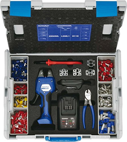 L-BOXX mit Crimpzange elektromechanisch KLAUKE LBOXXEK50ML