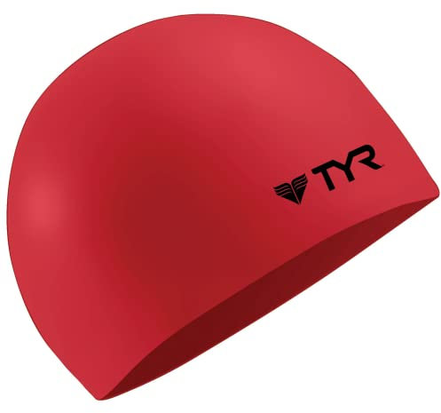 Cuffia da nuoto da competizione TYR Stealth-X in silicone senza rughe per adulti