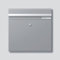 Siedle 2543211 Briefkastenmodul, BKM 611-4/4-0 SM, silber-metallic