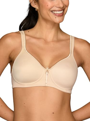 Vanity Fair Womens Body Caress Convertible Wirefree Contour Bra #72335 Bra,Damask Neutral,40B