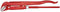 Knipex Giratubi con Ganasce a 45° Rossa, Verniciata a Polvere 430 Mm 83 20 015