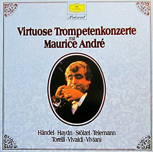 Virtuose Trompetenkonzerte mit Maurice Andre Schallplatte]
