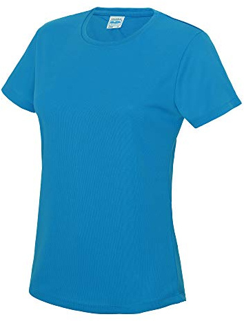 Just Cool Womens/Ladies Sports Plain T-Shirt