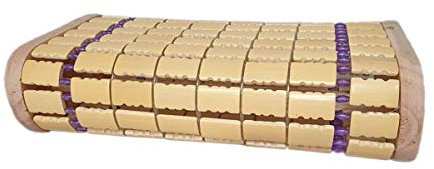 badelaune Saunakopfstütze Saunakissen Bambus Hell