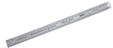 Expo Tools SCALE RULE 2MM N GAUGE