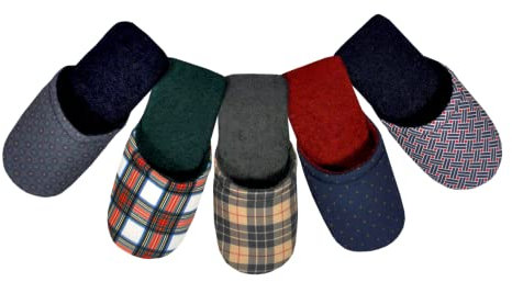 MATTIOLI Pantofole casa Donna e Uomo in Morbida Spugna con tomaie Modali Made in Italy, Taglia 41-45 Nuvola