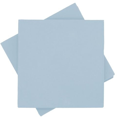 Unbekannt Servietten Tischdeko Blau Hellblau Papierservietten 40 x 40 cm Party Deko Taufe Kommunion Konfirmation 20 Stück