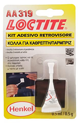 LOCTITE 319 KIT COLLE VERRE METAL RETROVISEUR SUR PARE-BRISE PRO