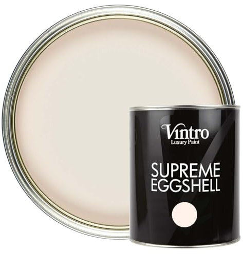 Vintro Paint | Satin Furniture Paint | Light Peach | Wood | Trim | Metal | Eggshell Finish | 1 Litre (Autumn Glow)