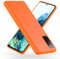 NALIA Carcasa Néon Compatible con Samsung Galaxy S20 FE Funda, Ultra-Fina Cubierta Resistente Delgado Silicona Gel, Suave Goma Protectora Telefono Movil Proteccion Trasera Estuche, Color:Naranja