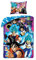 Halantex Dragonball Super Vegeta Bettbezug mit blauem Bettbezug und Kissenbezug - Mehrfarbig - 100% Baumwolle - 140 x 200 cm + 70 x 90 cm Mehrfarben