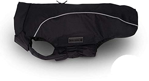Wolters Regenjacke Easy Rain für Dackel, Größe:36 cm, Farbe:schwarz/schwarz