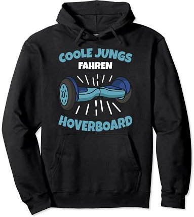 Coole Jungs fahren Hoverboard Jungen Kinder Pullover Hoodie