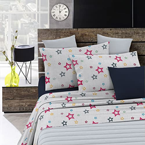 Italian Bed Linen, Fashion Bettwäsche-Set, Superstar, Einzelbett