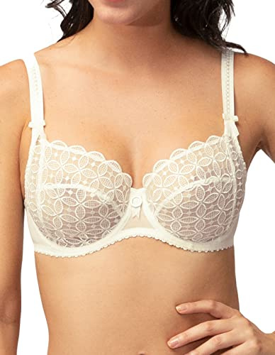 Empreinte Romy Underwired Full Cup Bra (32H, Naturel)