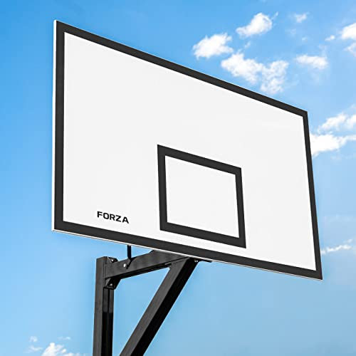 FORZA Basketball Backboards [Standard oder Match] | Wandmontiertes Basketball Backboard - Universell passend für alle Basketballkörbe | Für Indoor & Outdoor geeignet (Match – 183cm x 107cm, 20mm Dick)