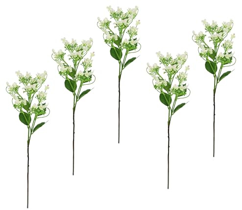 Künstlicher Blütenzweig Zweig Deko Floristik Blüten Kunstpflanze Dekopflanze Pflanze Kunstblume Deko Blumen Frühjahrsdeko Frühlingsdeko Osterdeko Dekozweig AST Einzelblume Kunstzweig Knospen Hochzeit