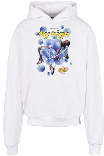 Mister Tee Herren T-Shirt Bubblles Heavy Oversize Hoody White L