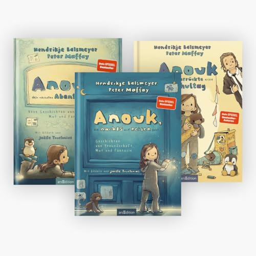 3 schöne Geschichtenbücher von Anouk + 1 exklusives Postkartenset