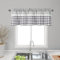 Dreamskull Scheibengardine Küchengardine Küche Kurz Fenster Landhausstil Blickdicht Modern Kurzstore Wohnzimmer Kurzgardinen mit Stangendurchzug Spitze Kariert 145 cm Breit