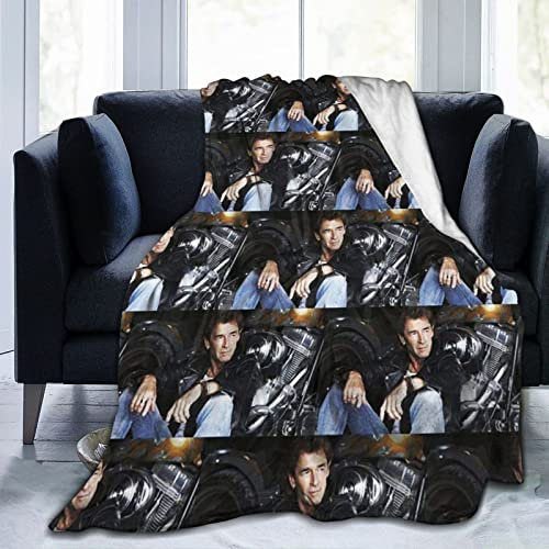 Peter Blanket Maffay Leichte Decke für Bett/Sofa/Couch, Reisedecke, extrem weiche warme Decke