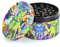 4 Piece Spices Grinder,Non-Stick Aluminium Alloy Grinder with Mesh Screen and Pollen Scraper(2.5Inch,)