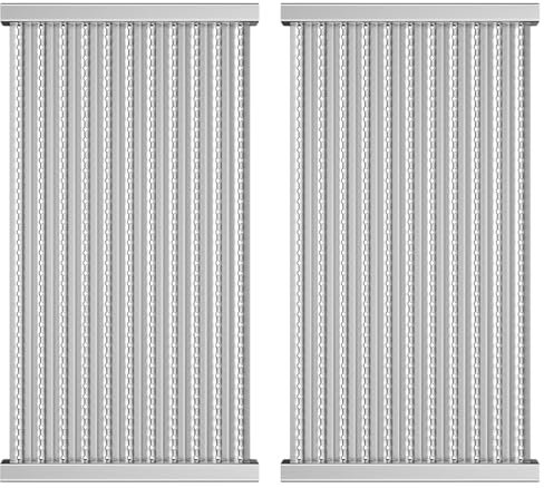 soldbbq 43 x 24 cm Grillstrahler, Ersatzteile für G362-2100-W1 für Charbroil TRU-Infrarot 2-Brenner 463644220 463642316 463675016 463632320 46364 4220, 463675016P1, 463245518, Edelstahl