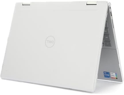 mCover Case Compatible with 2023~2024 14 Dell Inspiron 7430/7435 2-in-1 Windows Notebook Computer (Not Fitting Any Other Dell Models) - Clear