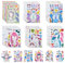 OSDUE Aufkleber Kinder, 30 Stück Einhorn DIY Gesichts Aufkleber, Kinder Sticker, Make a Face Stickers, Einhorn Stickers for Kids, Funny Faces Sticker für Party