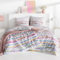ESTELLA Seersucker Bettwäsche Set - Bettgarnitur 100% Baumwolle - absolut bügelfrei - 135x200 cm + 80x80 cm - Design 02