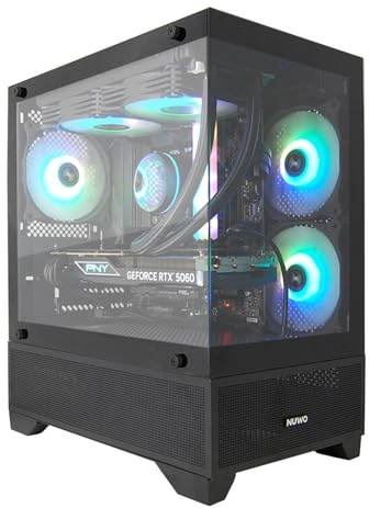 EXTREMEBIT PC Gaming Computer da Gioco Assemblato, Processore Core i7-12700F, Scheda Video Dedicata RTX 5060 8GB GDDR7, Memoria RAM 32GB, Disco SSD 1TB, Dissipazione A Liquido A-RGB, Win 11 Pro