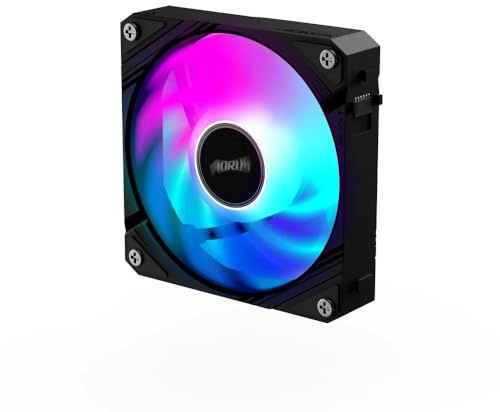 GIGABYTE AORUS - Fan de cas - Ventilateur de châssis - 120mm - Noir