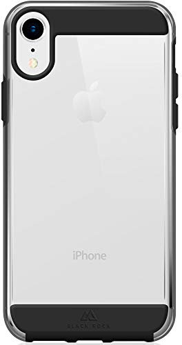 Black Rock Schutzhülle 'Air Robust' (für Apple iPhone XR, Perfekter Schutz, schlankes Design, Polycarbonat, Polyurethan Termoplastik (Put)) Schwarz