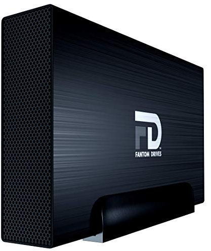 Fantom Drives FD - Disco rigido esterno da 18 TB, GFORCE, USB 3.2 Gen 1 5 Gb/s+ eSATA + FireWire 400/800, velocità di lettura/scrittura fino a 250 MB/s, colore: Nero (GF18000QU3)