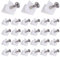 100 Piezas Cuñas de Cajón,Soporte Cajones de Plastico con Tornillos,Cuñas de Reparación para Cajón,Soporte Cajones Cuñas Estabilizadores Fijación Mend Cuñas para Muebles Fondos de Los Cajones