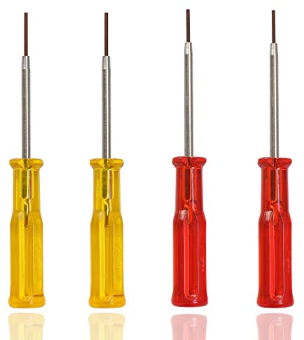 Serger Screwdriver Set H1.5 H1.6 4PCS, Hex 1.5mm 1.6mm Head Screwdriver Set Overlock Sewing Machine Needle Set For Husqvarna Viking sewing machine Huskylock/Babylock Evolution serger